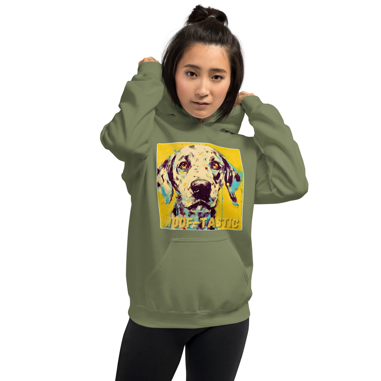 Unisex Hoodie Woof-tastic Dalmatian