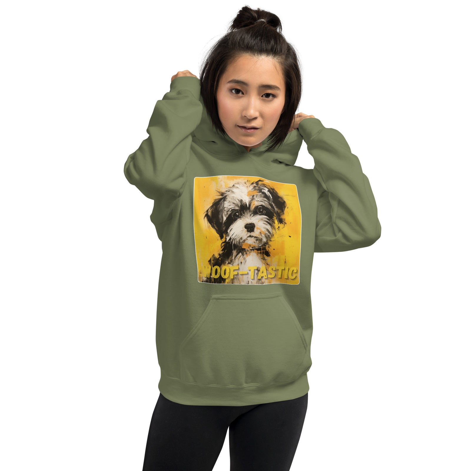 Unisex Hoodie, Woof-tastic Shih Tzu