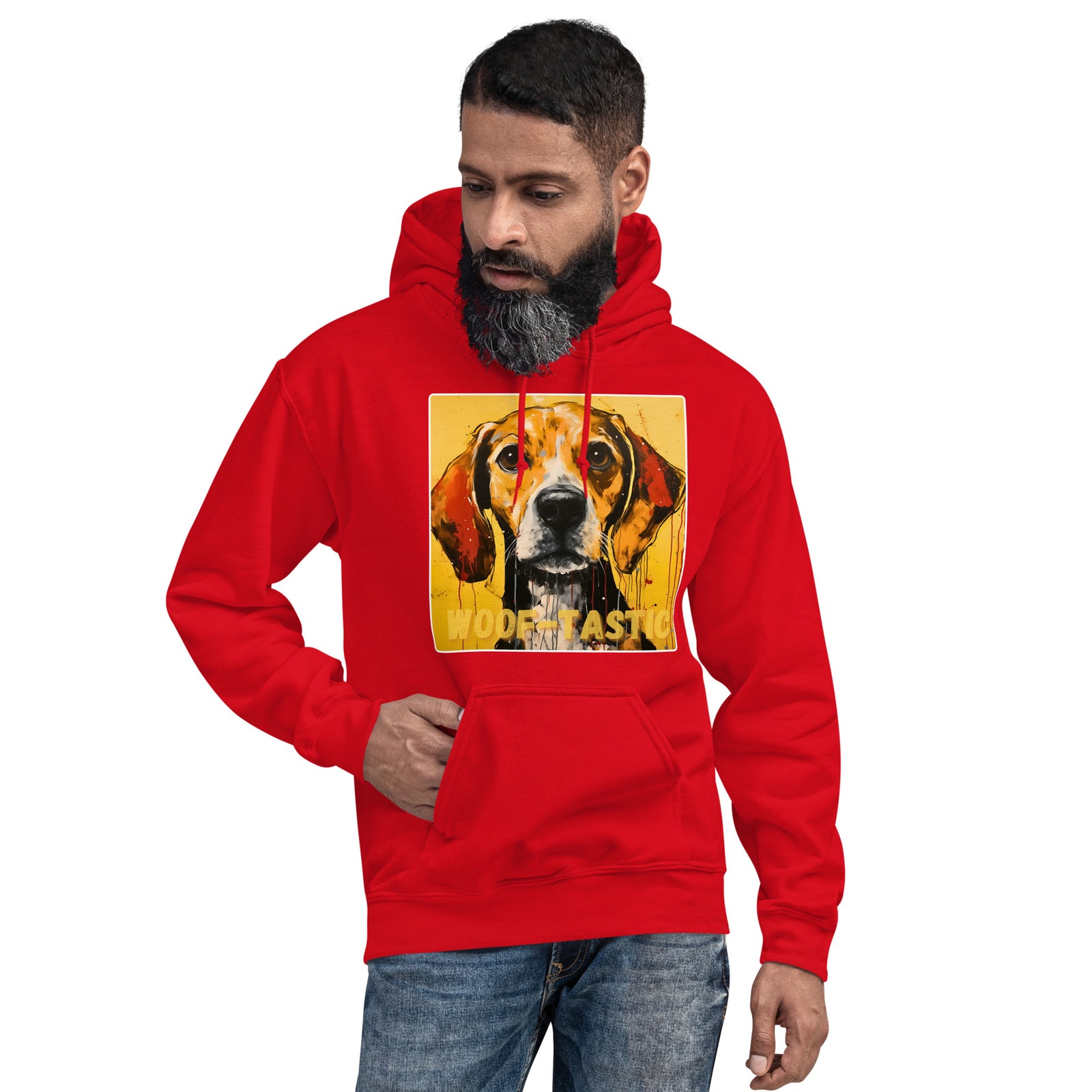 Unisex Hoodie Woof-tastic Beagle