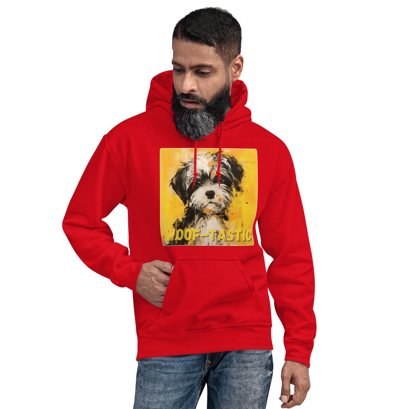 Unisex Hoodie, Woof-tastic Shih Tzu