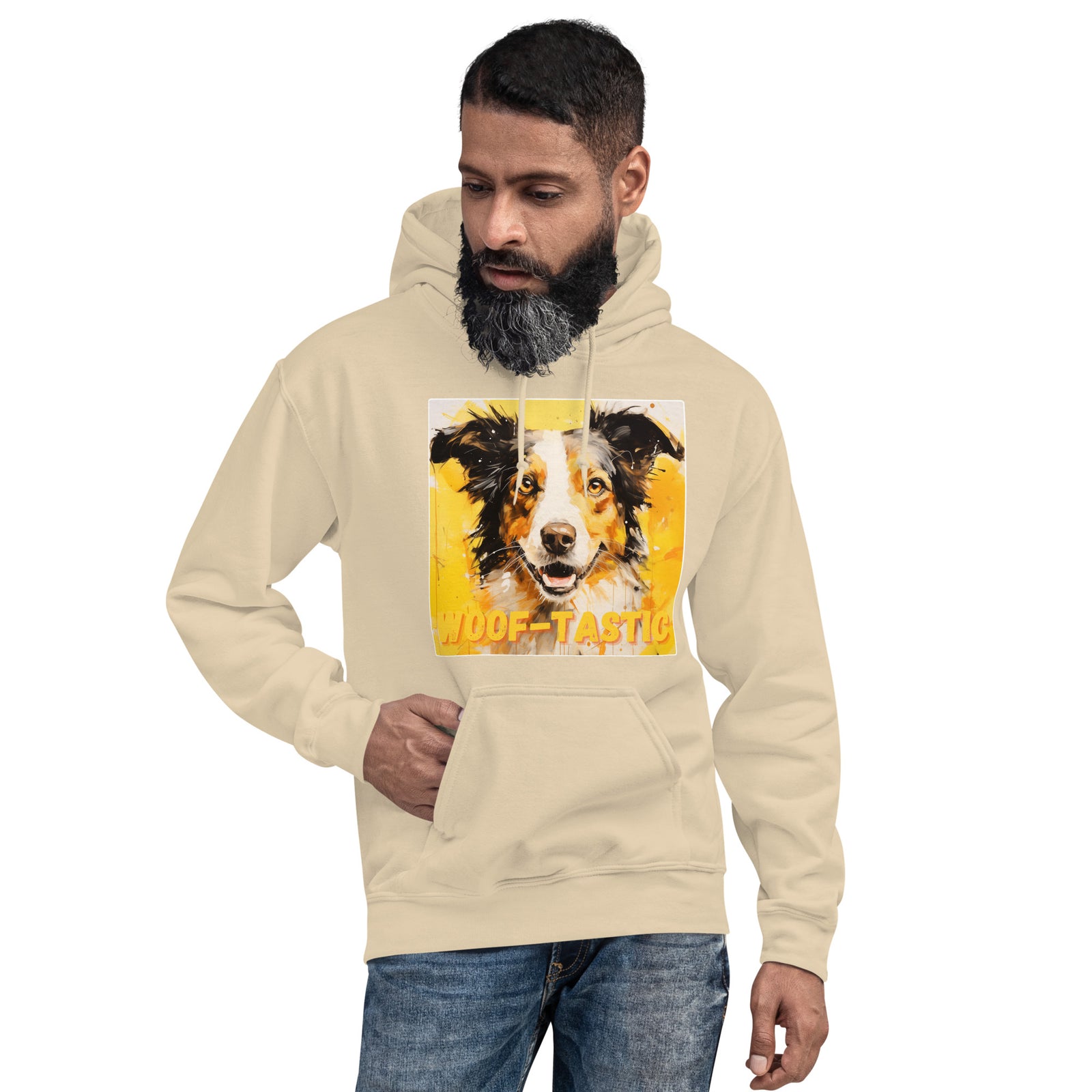 Unisex Hoodie Woof-tastic Border Collie