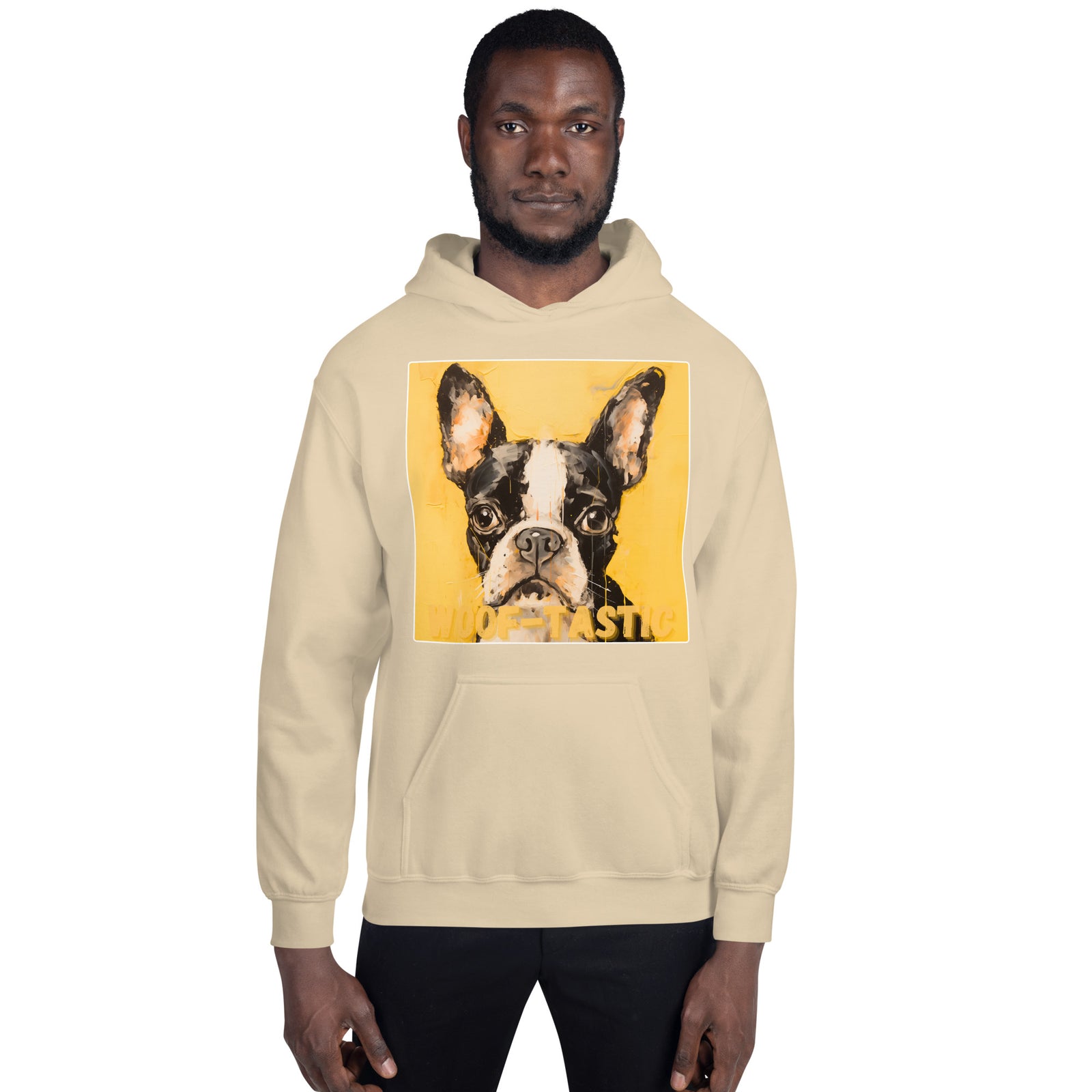 Unisex Hoodie Woof-tastic Boston Terrier