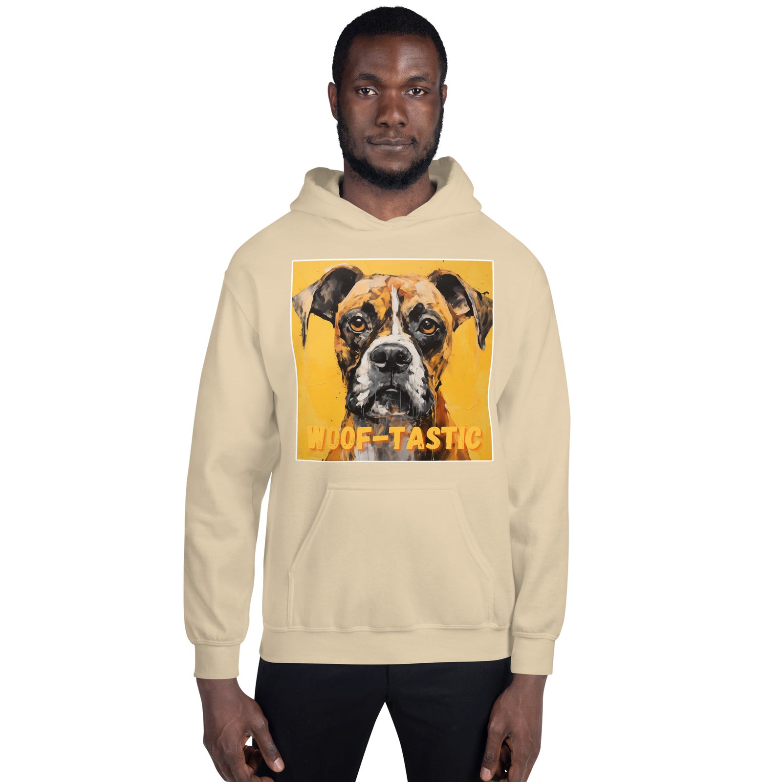 Unisex Hoodie Woof-tastic Boxer