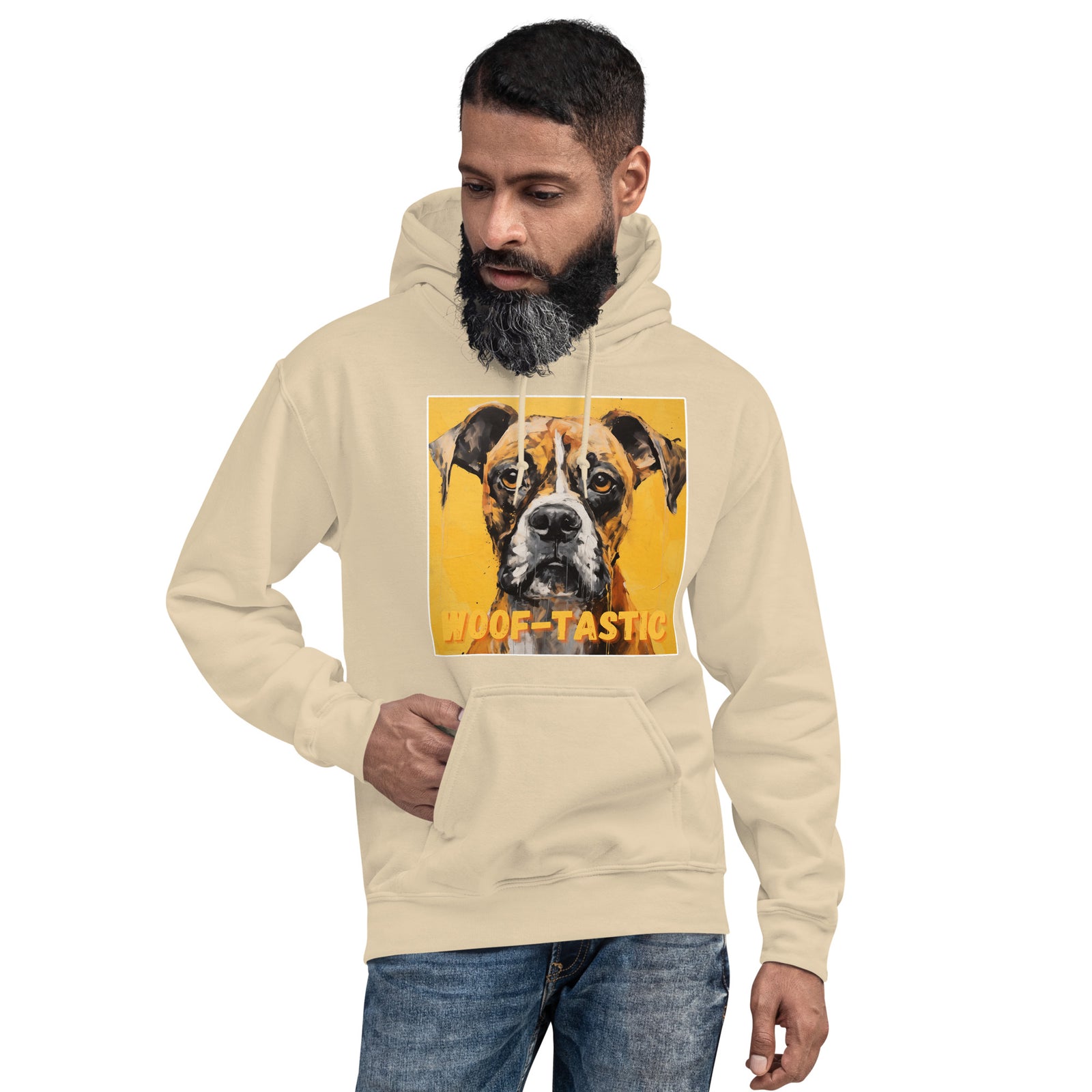 Unisex Hoodie Woof-tastic Boxer