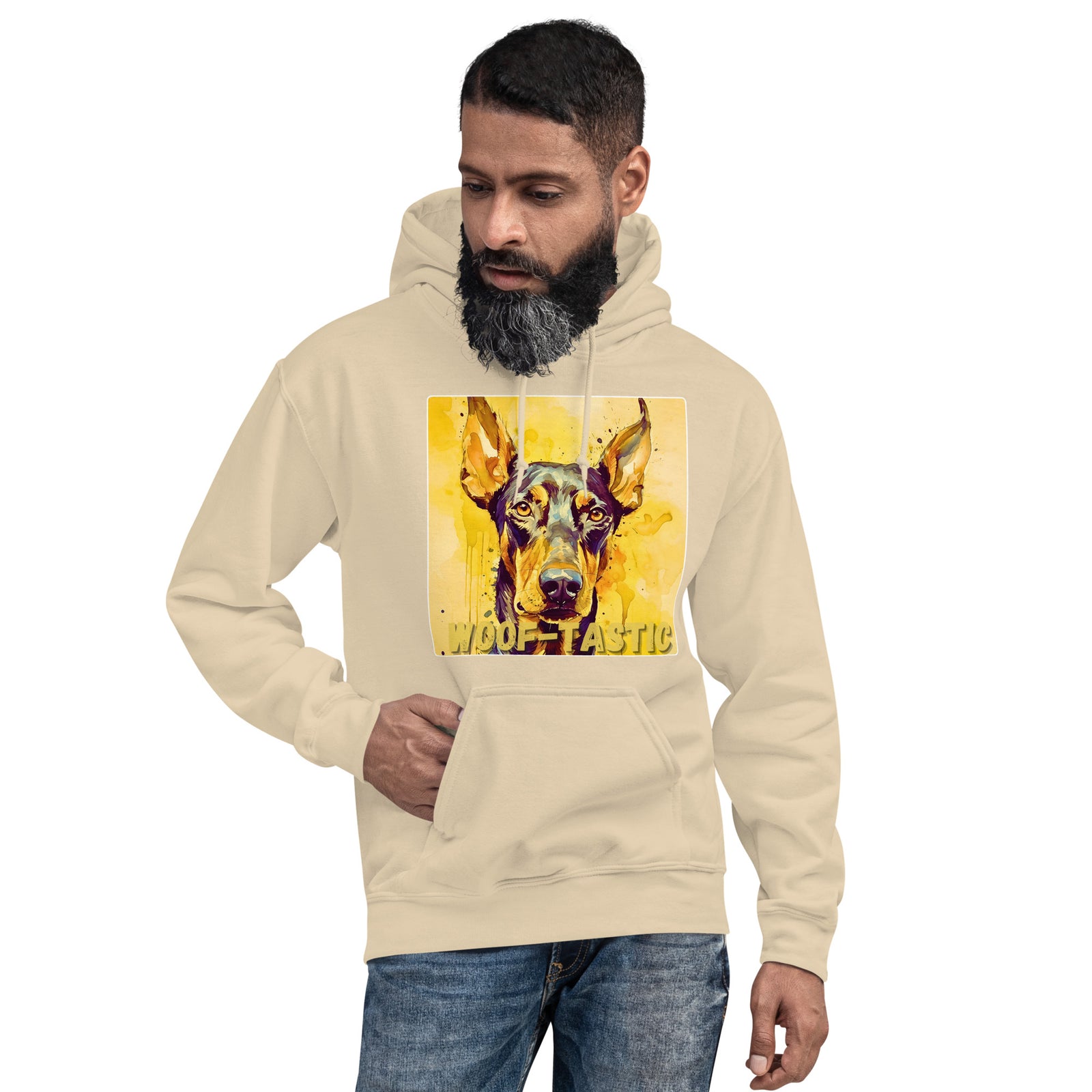 Unisex Hoodie Woof-tastic Doberman Pinscher