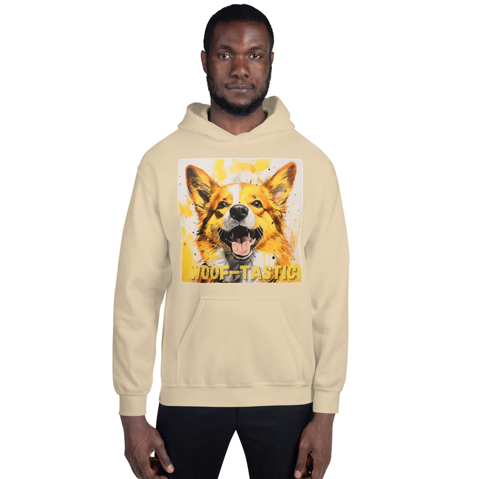 Unisex Hoodie, Woof-tastic Pembroke Welsh Corgi
