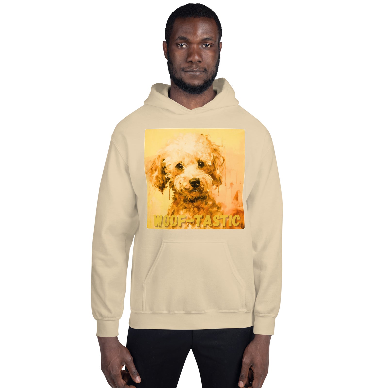 Unisex Hoodie, Woof-tastic Poodle