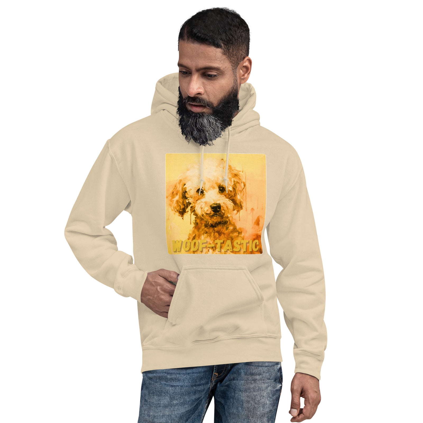 Unisex Hoodie, Woof-tastic Poodle
