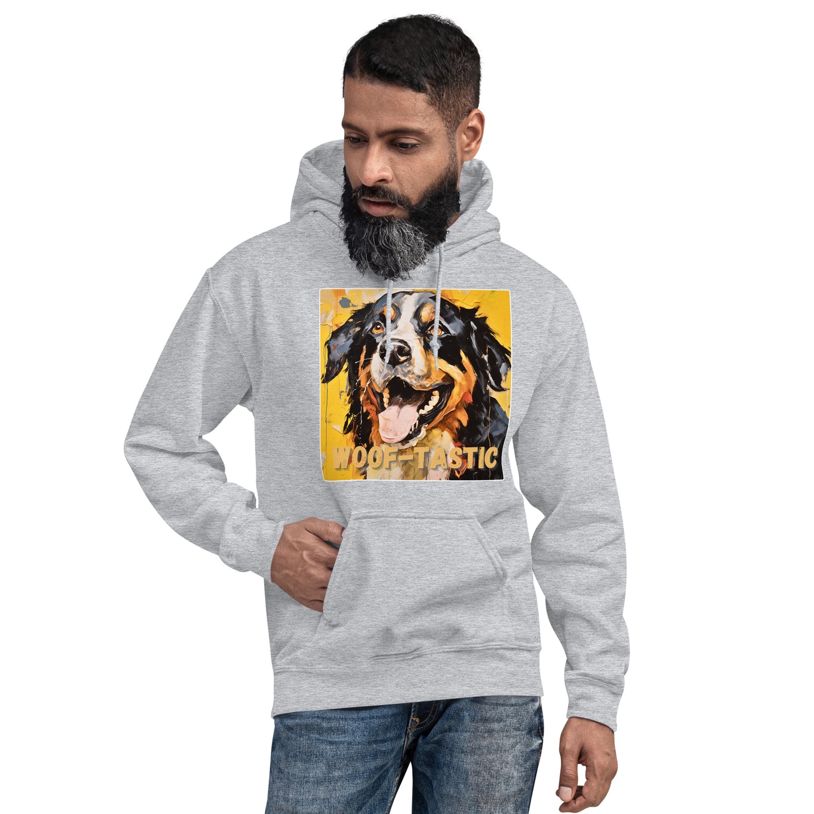 Unisex Hoodie Woof-tastic Bernese Mountain Dog