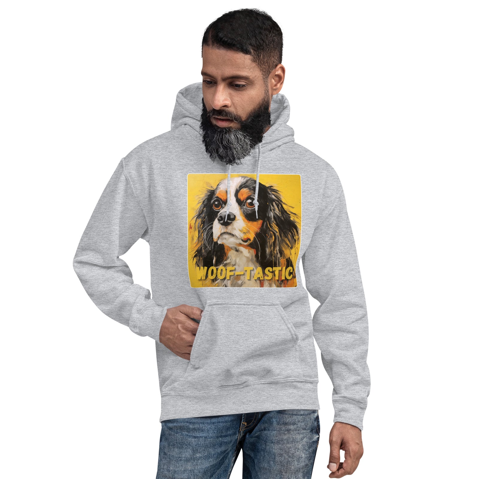 Unisex Hoodie Woof-tastic Cavalier King Charles Spaniel