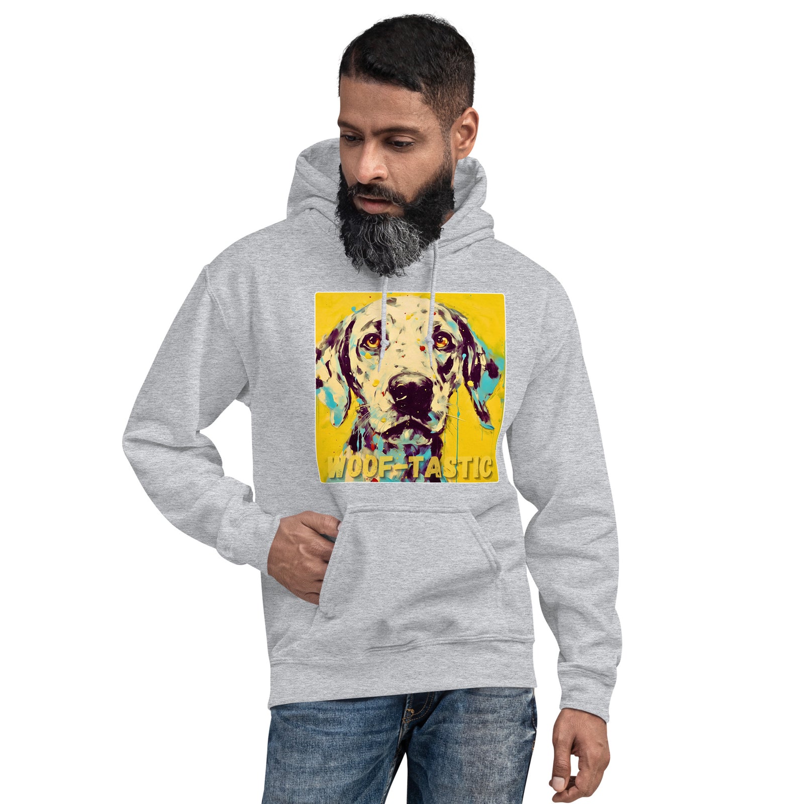 Unisex Hoodie Woof-tastic Dalmatian