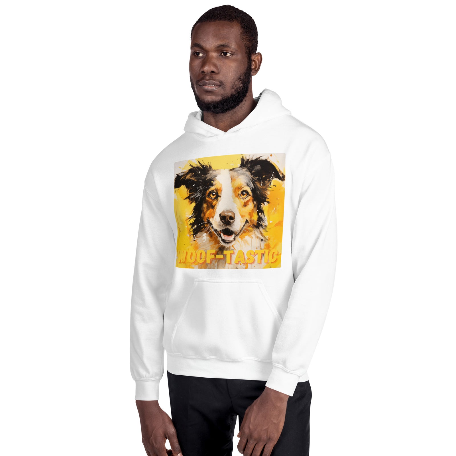 Unisex Hoodie Woof-tastic Border Collie