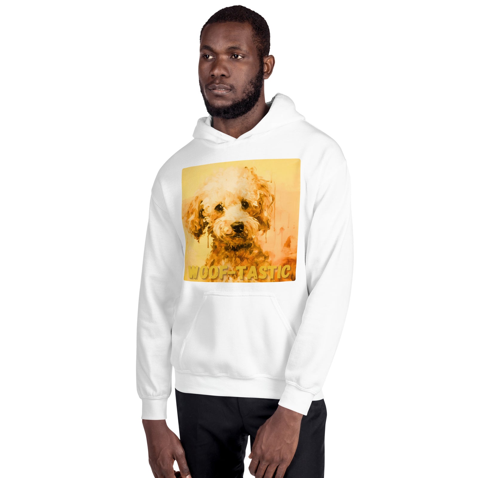 Unisex Hoodie, Woof-tastic Poodle