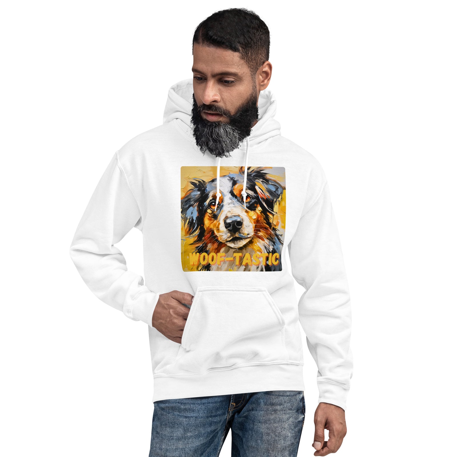 Unisex Hoodie Woof-tastic Australian Shepherd