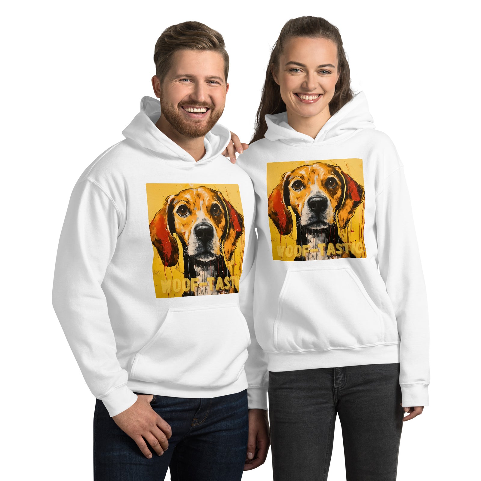Unisex Hoodie Woof-tastic Beagle
