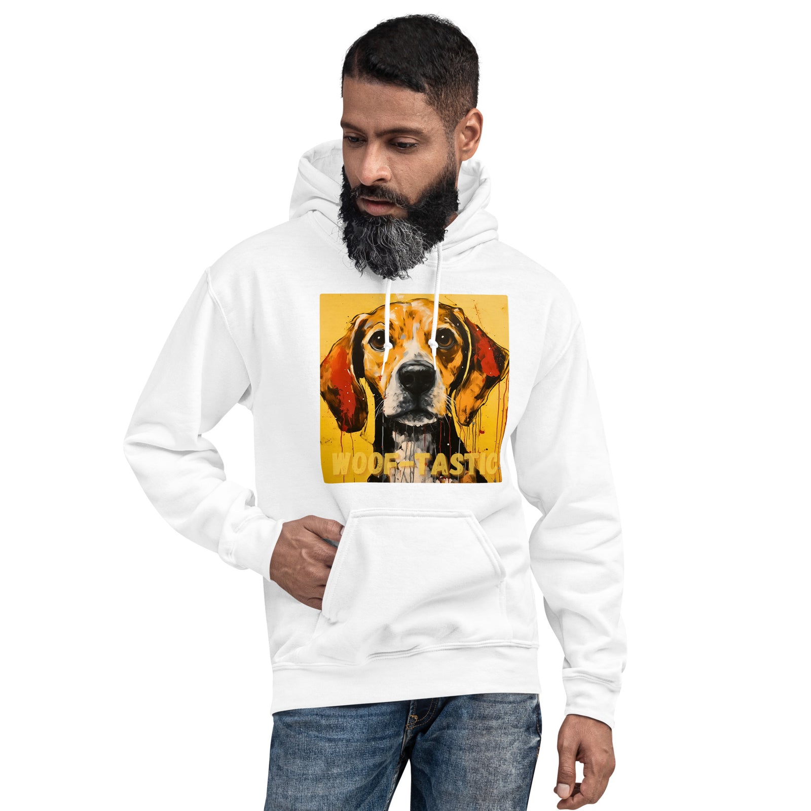 Unisex Hoodie Woof-tastic Beagle