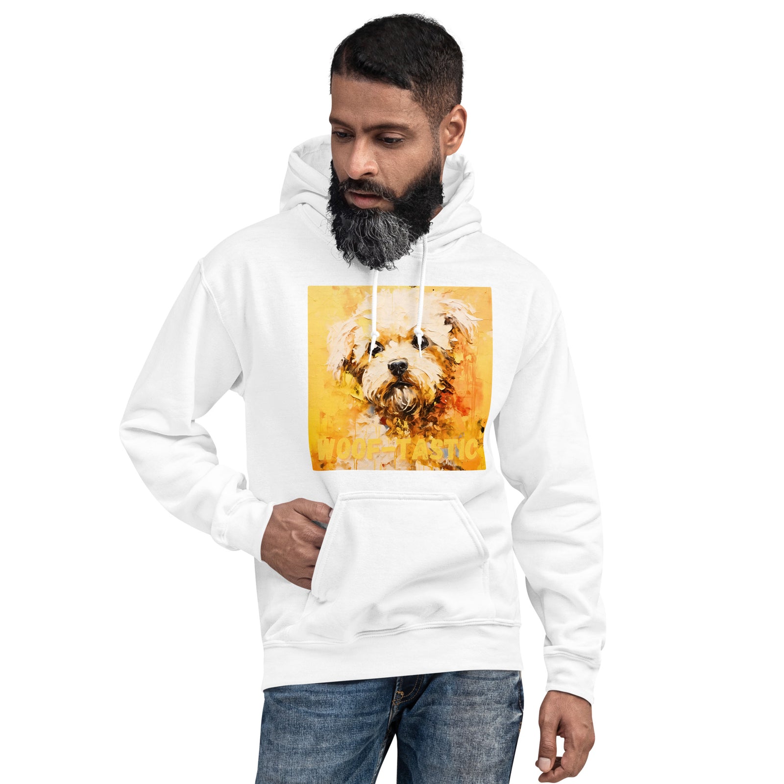 Unisex Hoodie Woof-tastic Bichon Frise