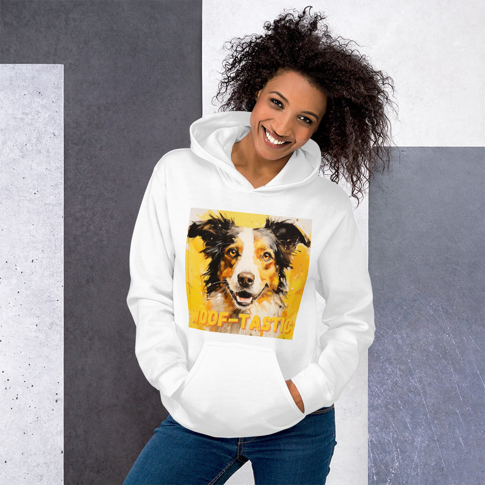 Unisex Hoodie Woof-tastic Border Collie