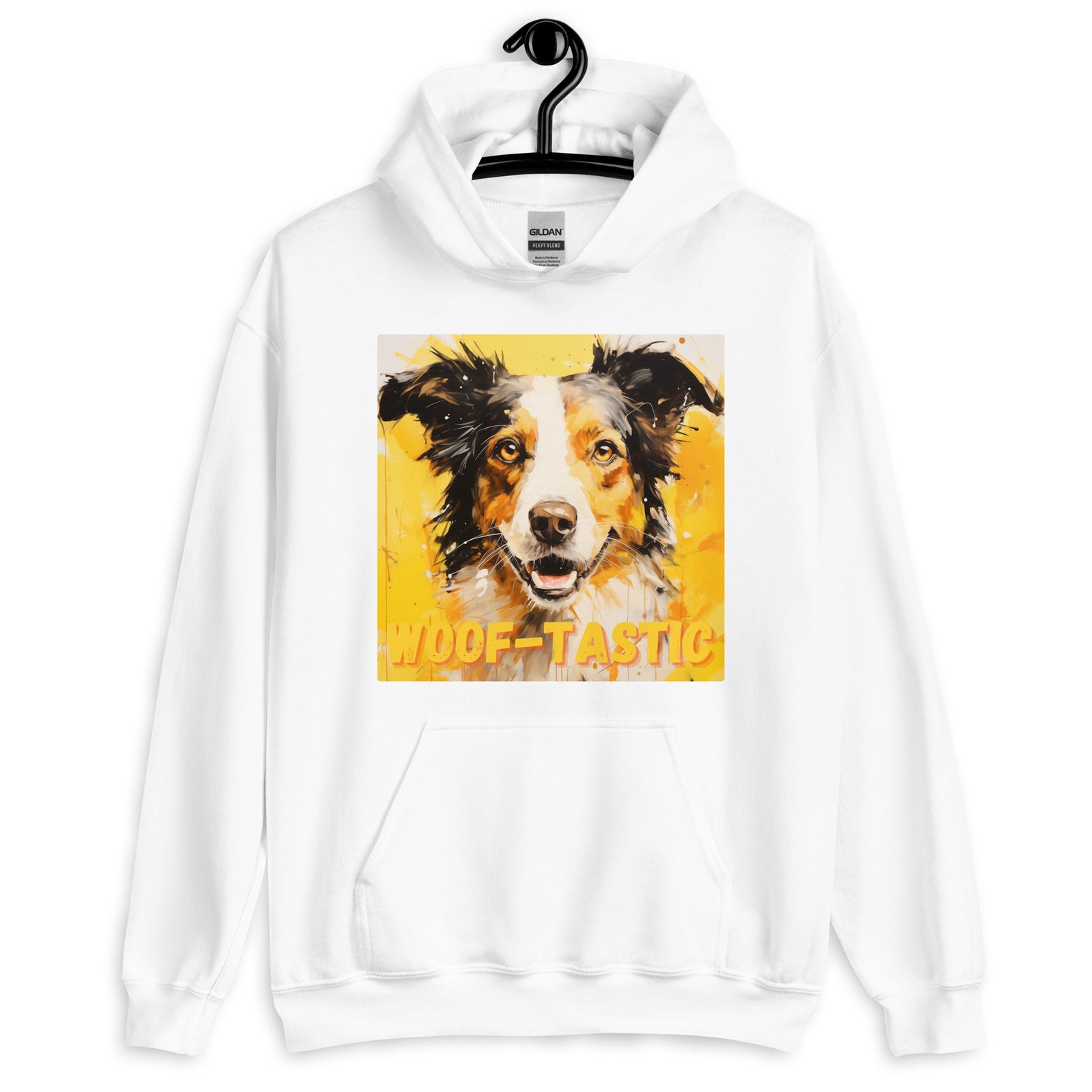 Unisex Hoodie Woof-tastic Border Collie