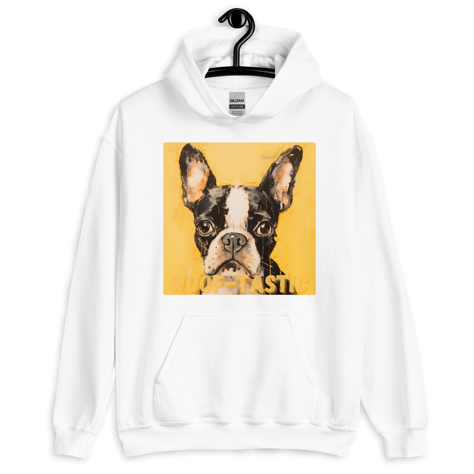 Unisex Hoodie Woof-tastic Boston Terrier