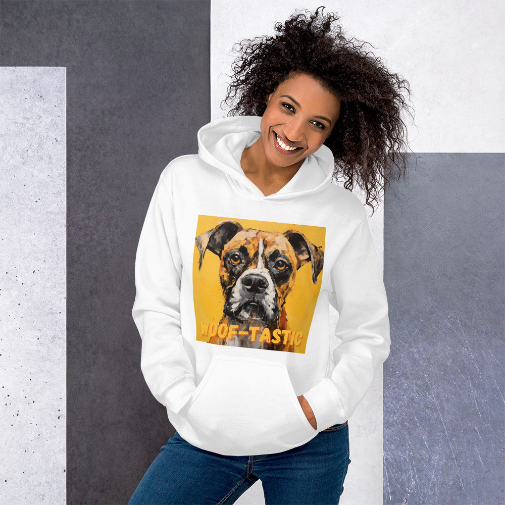 Unisex Hoodie Woof-tastic Boxer
