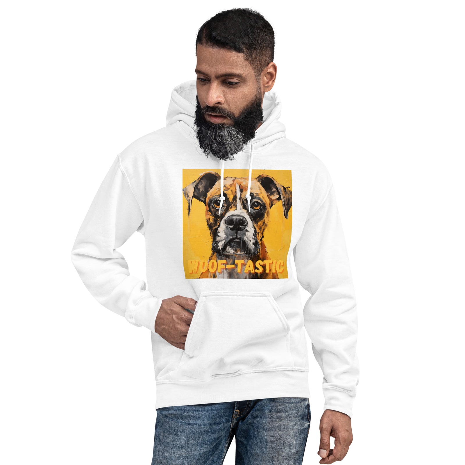 Unisex Hoodie Woof-tastic Boxer