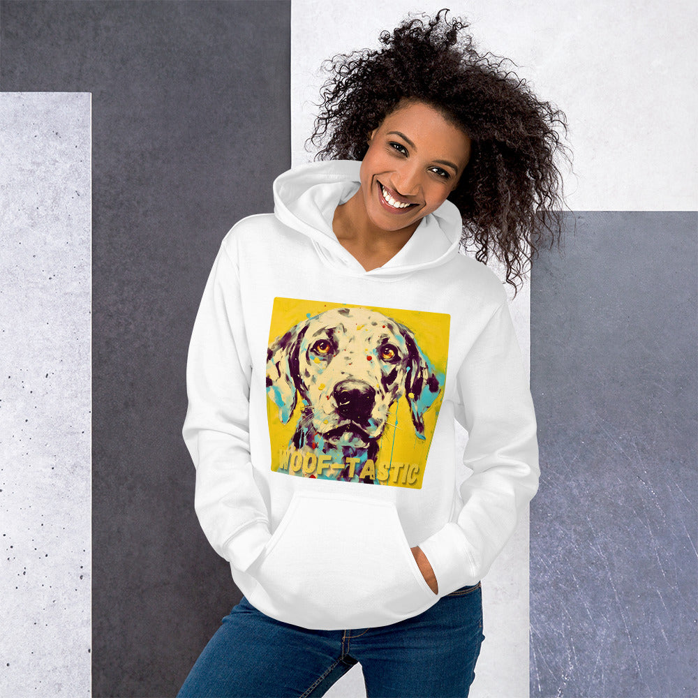 Unisex Hoodie Woof-tastic Dalmatian