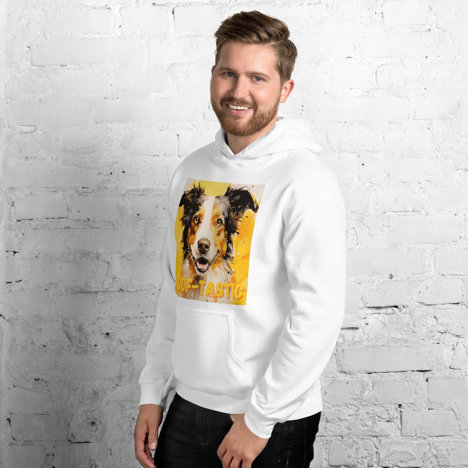 Unisex Hoodie Woof-tastic Border Collie
