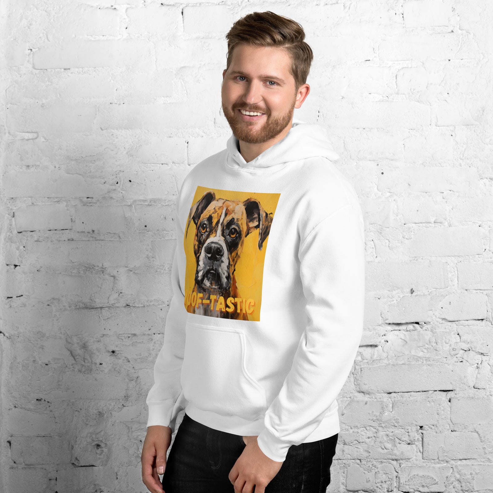 Unisex Hoodie Woof-tastic Boxer