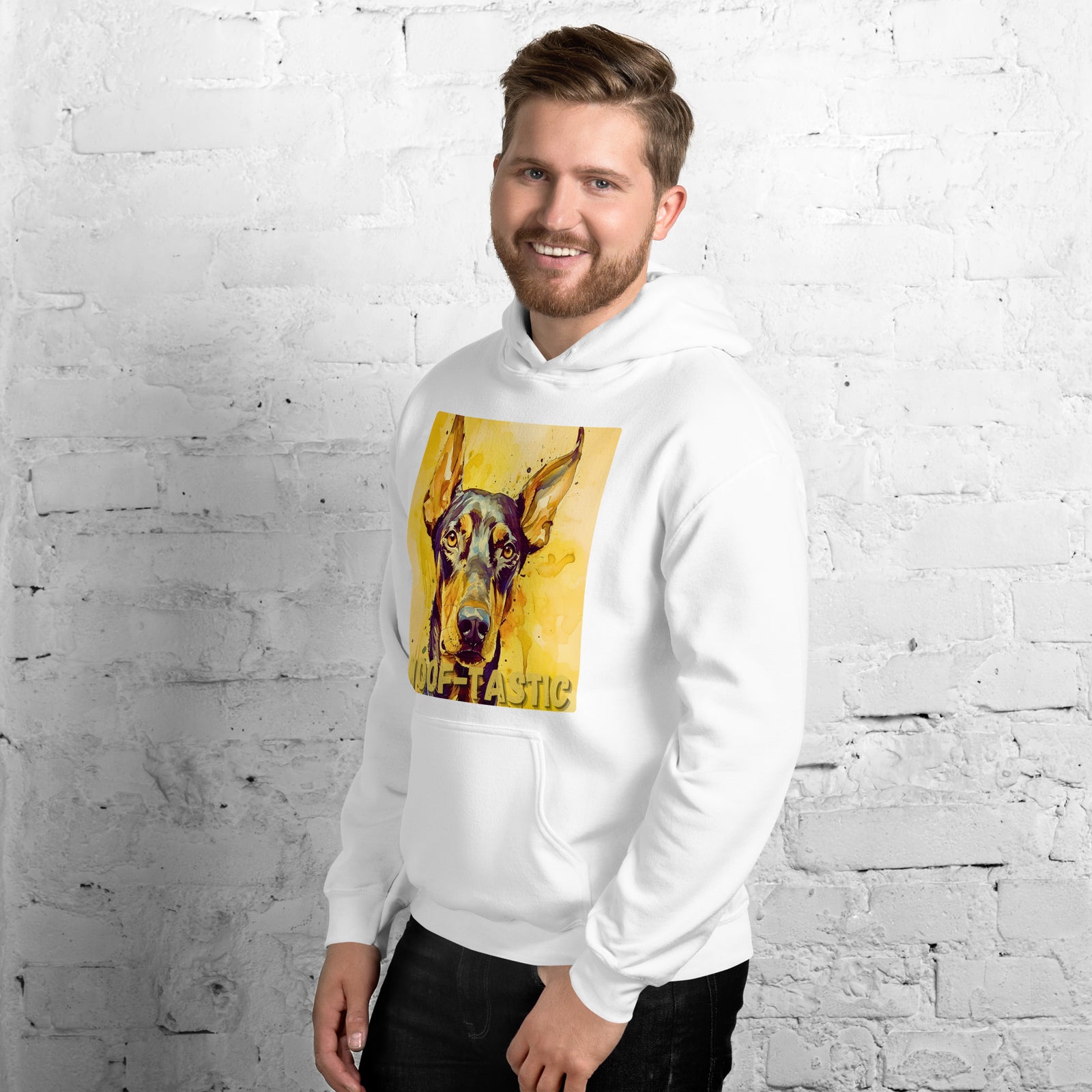 Unisex Hoodie Woof-tastic Doberman Pinscher