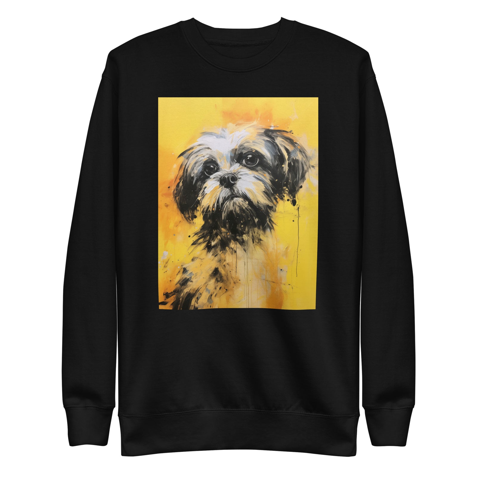 Unisex Premium Sweatshirt - I ❤ DOGS - Shih Tzu