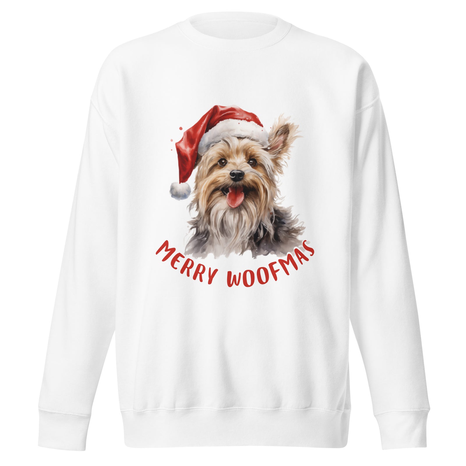Unisex Premium Sweatshirt Yorkshire Terrrier - Marry Woofmas