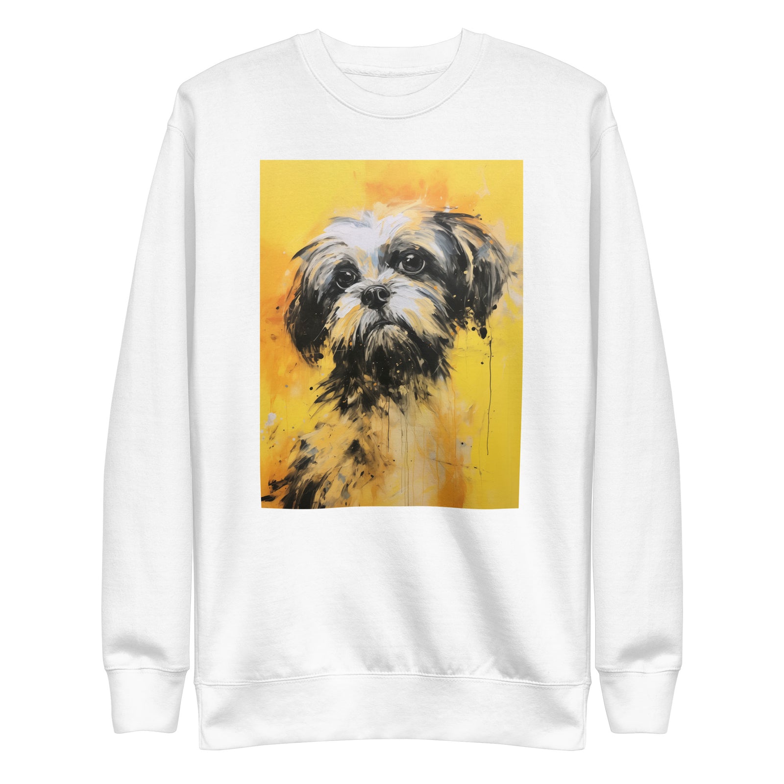 Unisex Premium Sweatshirt - I ❤ DOGS - Shih Tzu