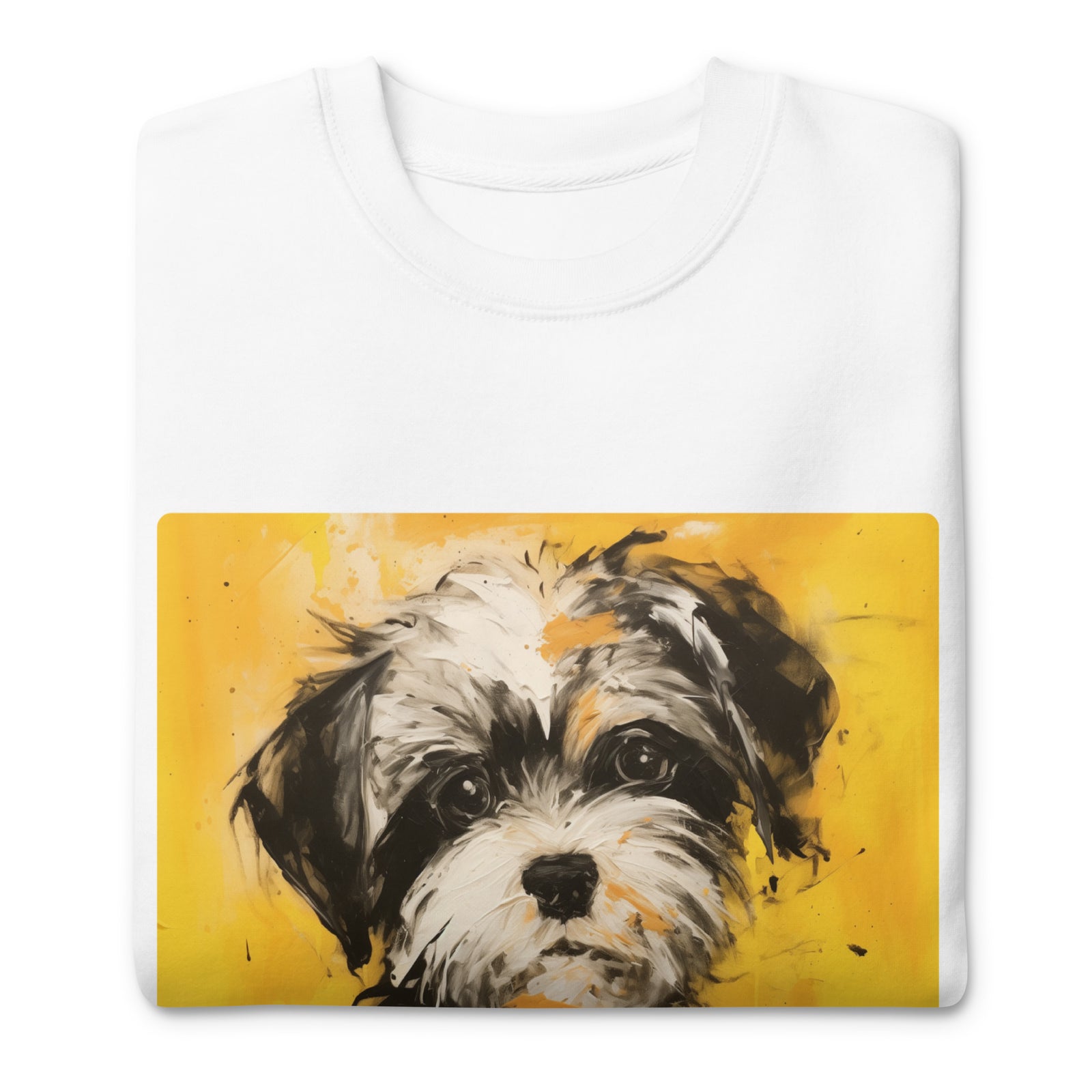 Unisex Premium Sweatshirt - Woof-tastic - Shih Tzu