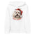 Kids fleece hoodie Maltese - Merry Woofmas