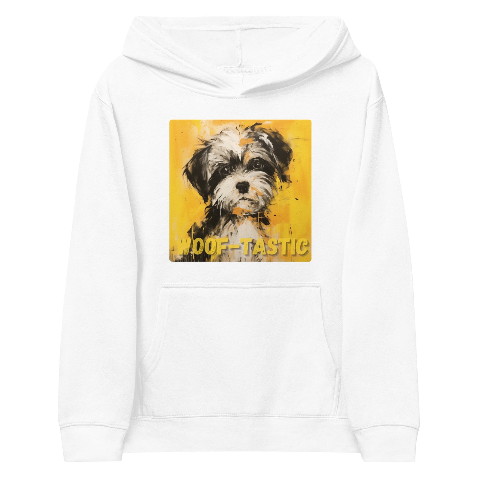 Kids fleece hoodie Woof-tastic Shih Tzu
