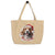 Large organic tote bag Beagle - Merry Woofmas