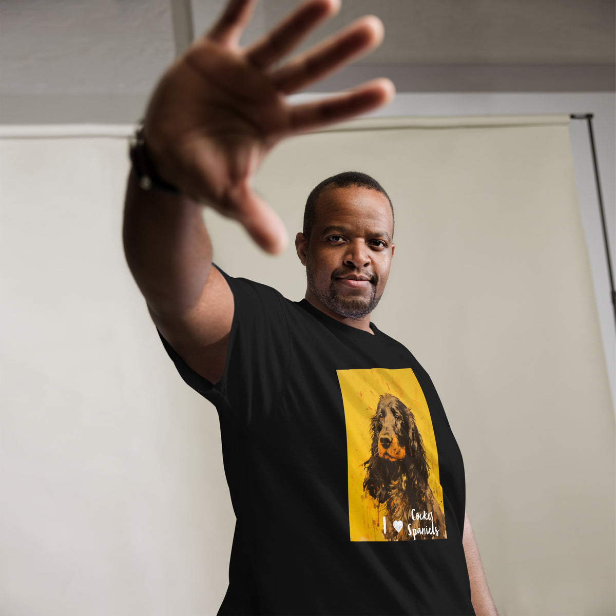 Men's classic tee - I ❤ DOGS - English Springer Spaniel