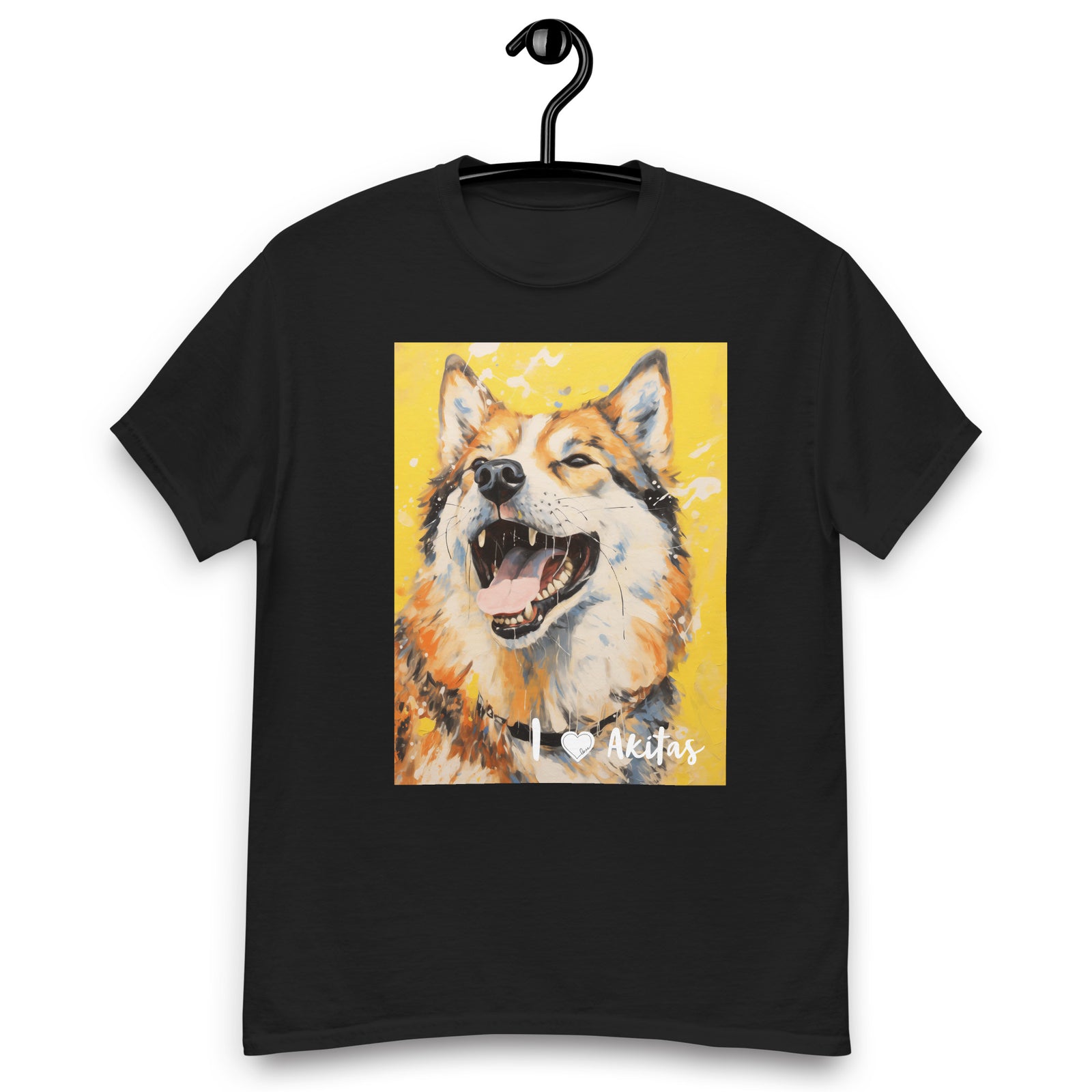 Men's classic tee - I ❤ DOGS - Akita