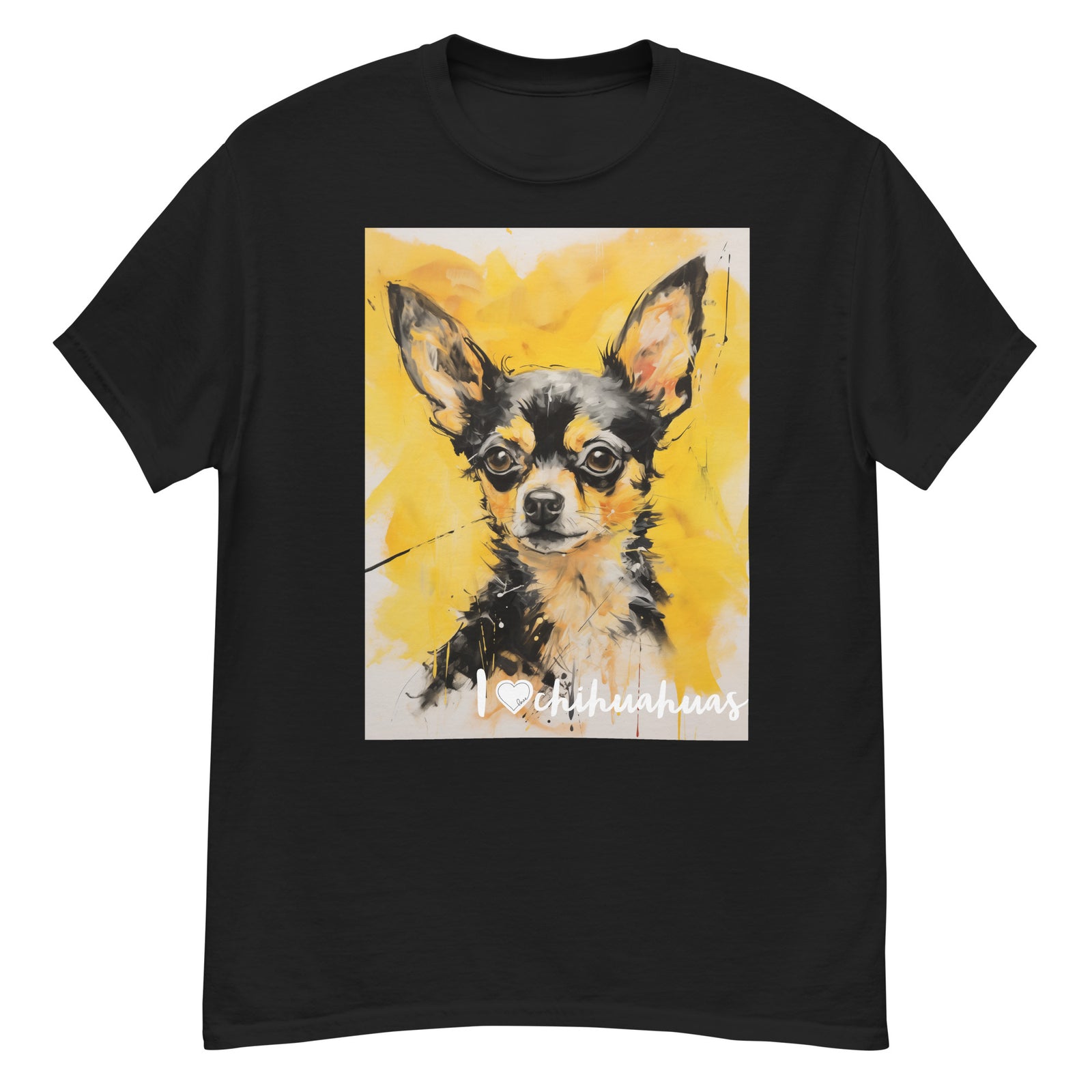 Men's classic tee - I ❤ DOGS - Chihuahua