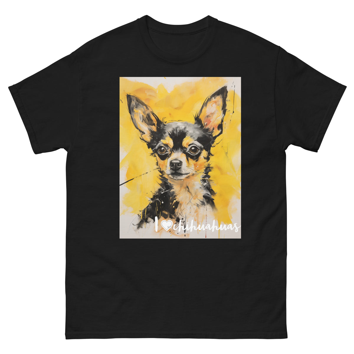 Men's classic tee - I ❤ DOGS - Chihuahua