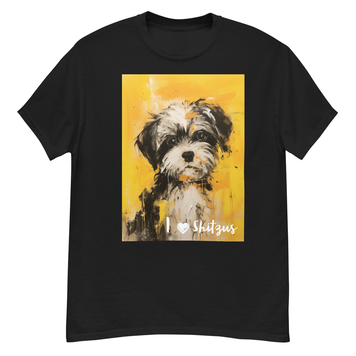 Men's classic tee - I ❤ DOGS - Shih Tzu