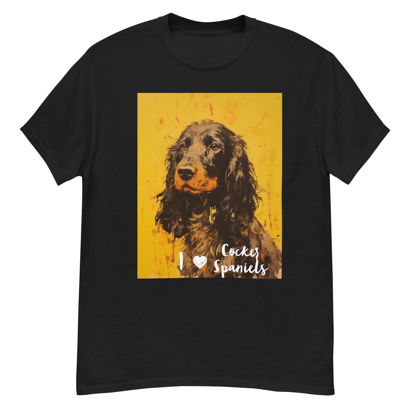 Men's classic tee - I ❤ DOGS - English Springer Spaniel