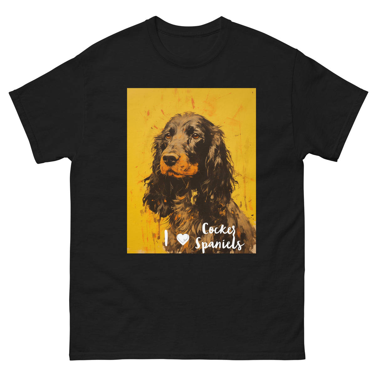 Men's classic tee - I ❤ DOGS - English Springer Spaniel