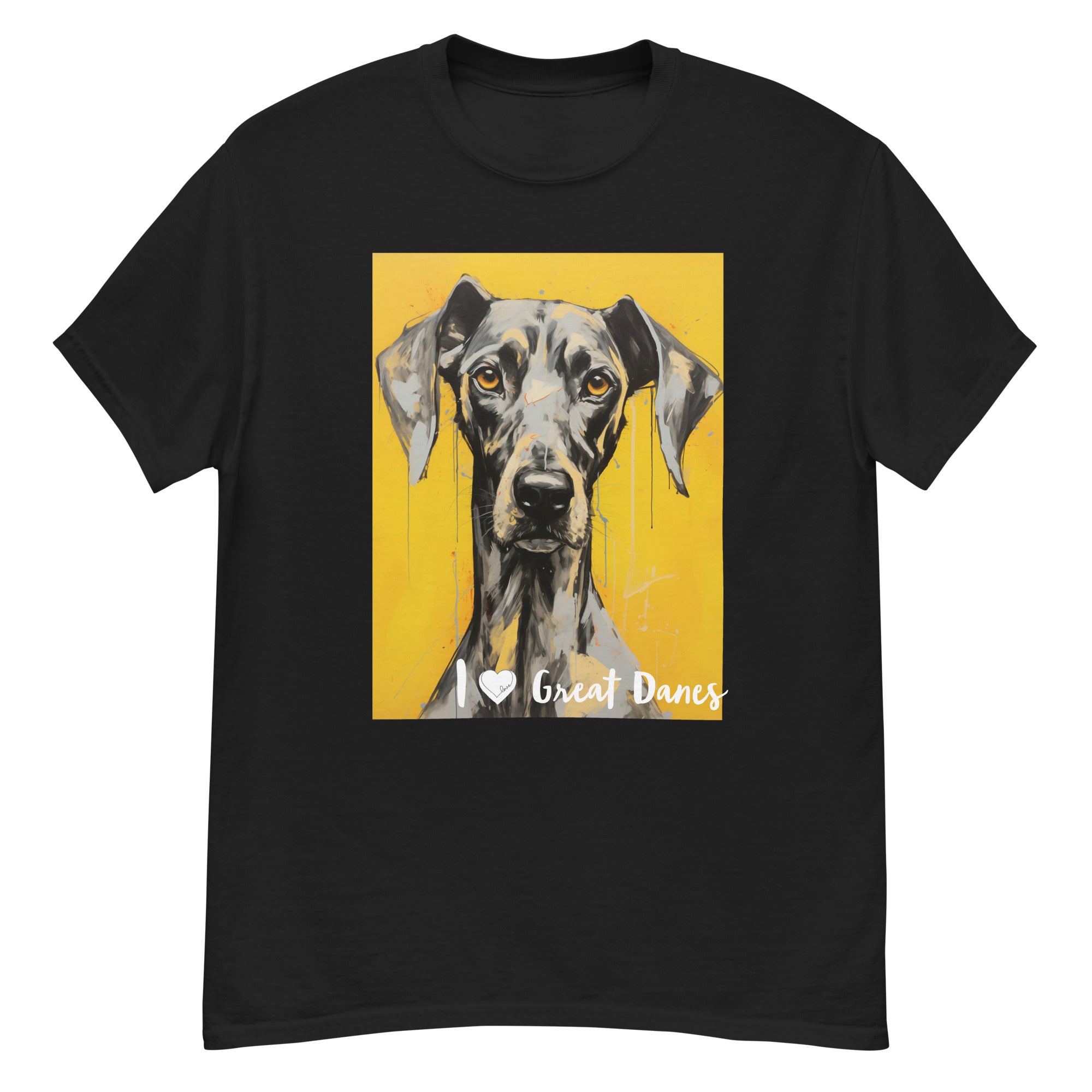 Men's classic tee - I ❤ DOGS - Great Dane