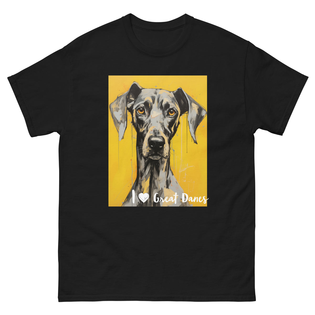 Men's classic tee - I ❤ DOGS - Great Dane