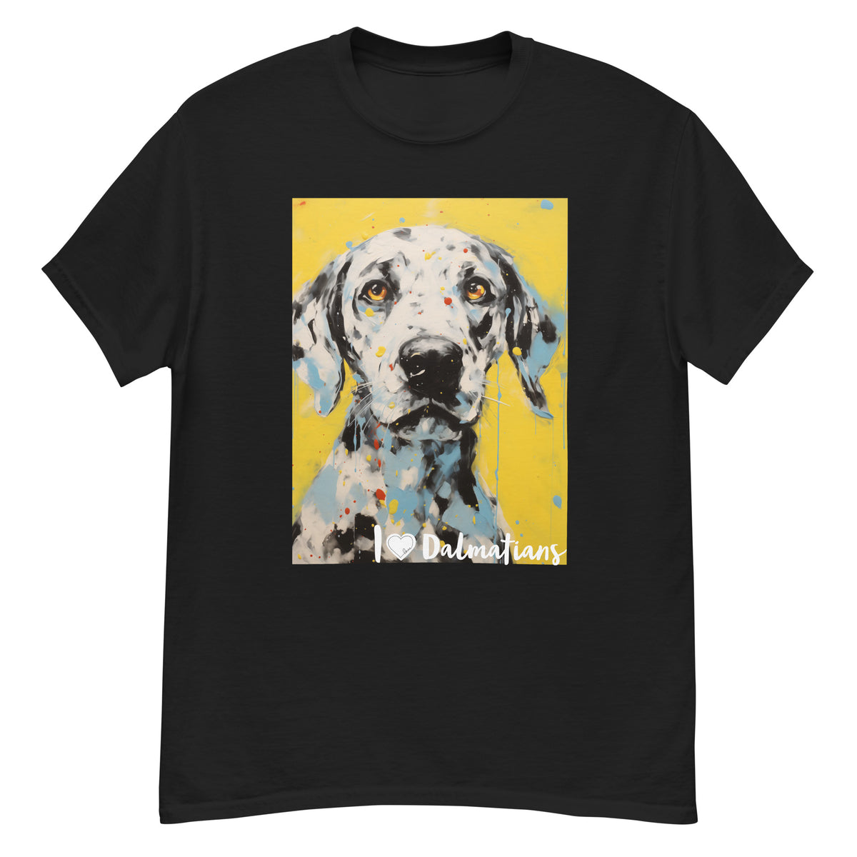 Men's classic tee - I ❤ DOGS - Dalmatian