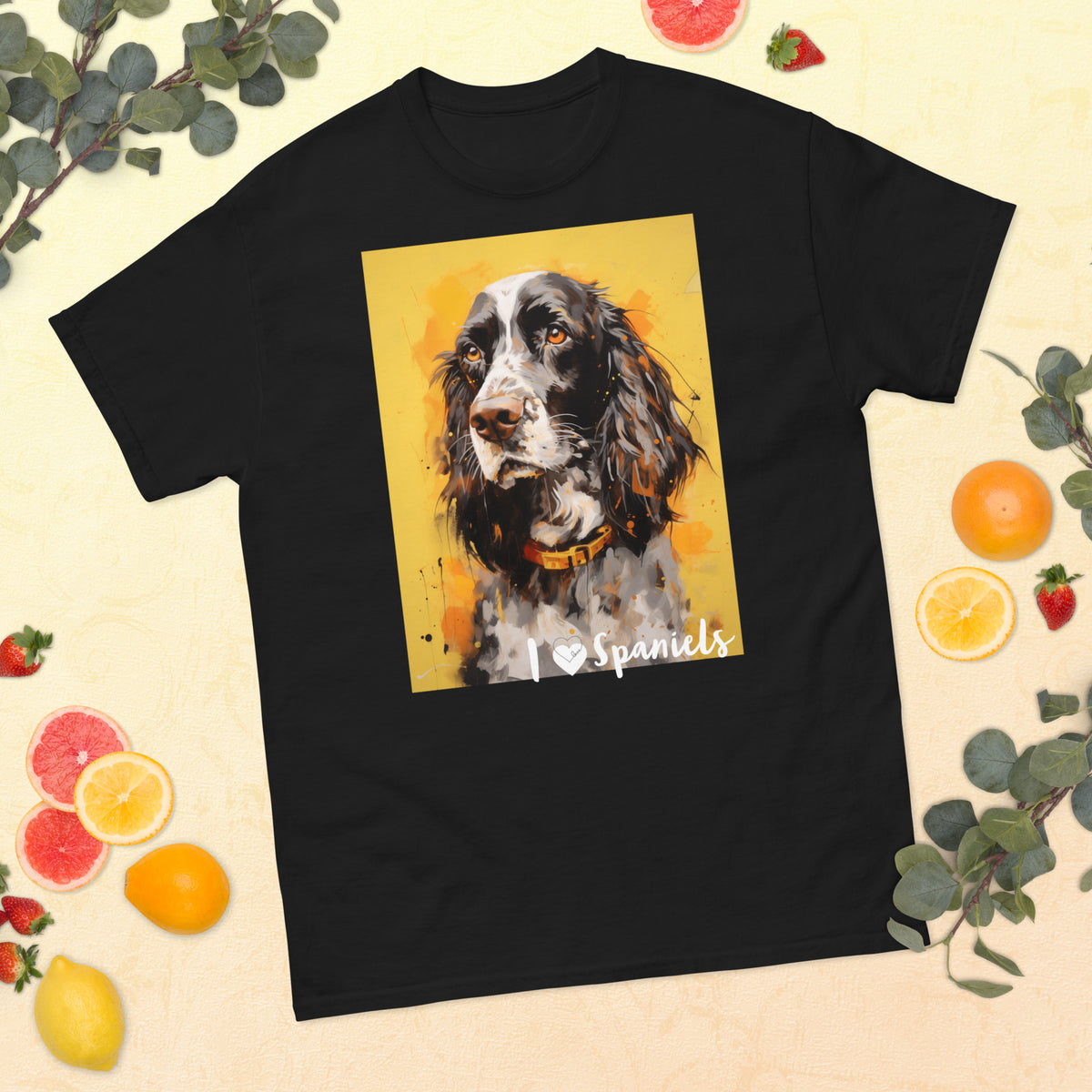 Men's classic tee - I ❤ DOGS - Cocker Spaniel (American)