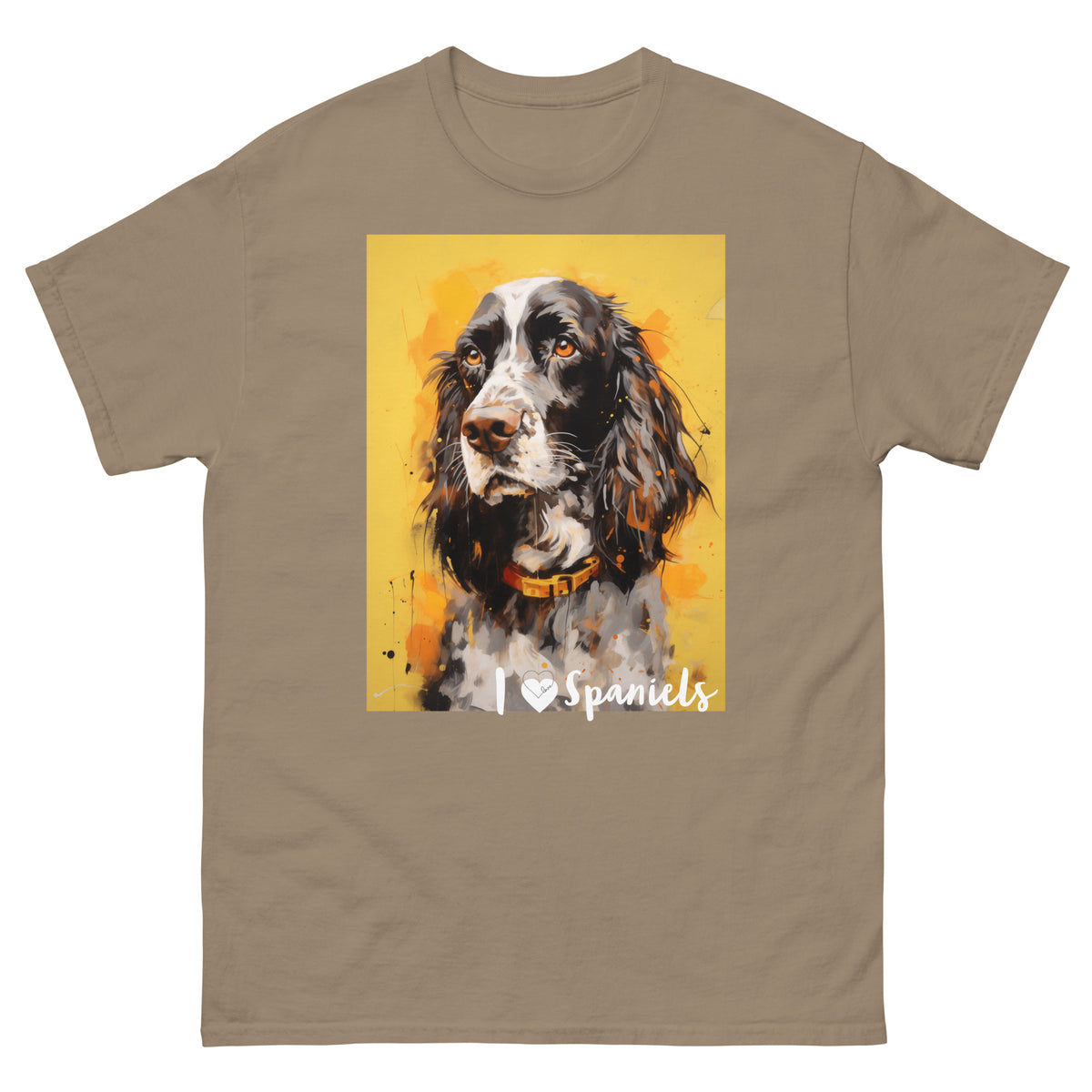 Men's classic tee - I ❤ DOGS - Cocker Spaniel (American)