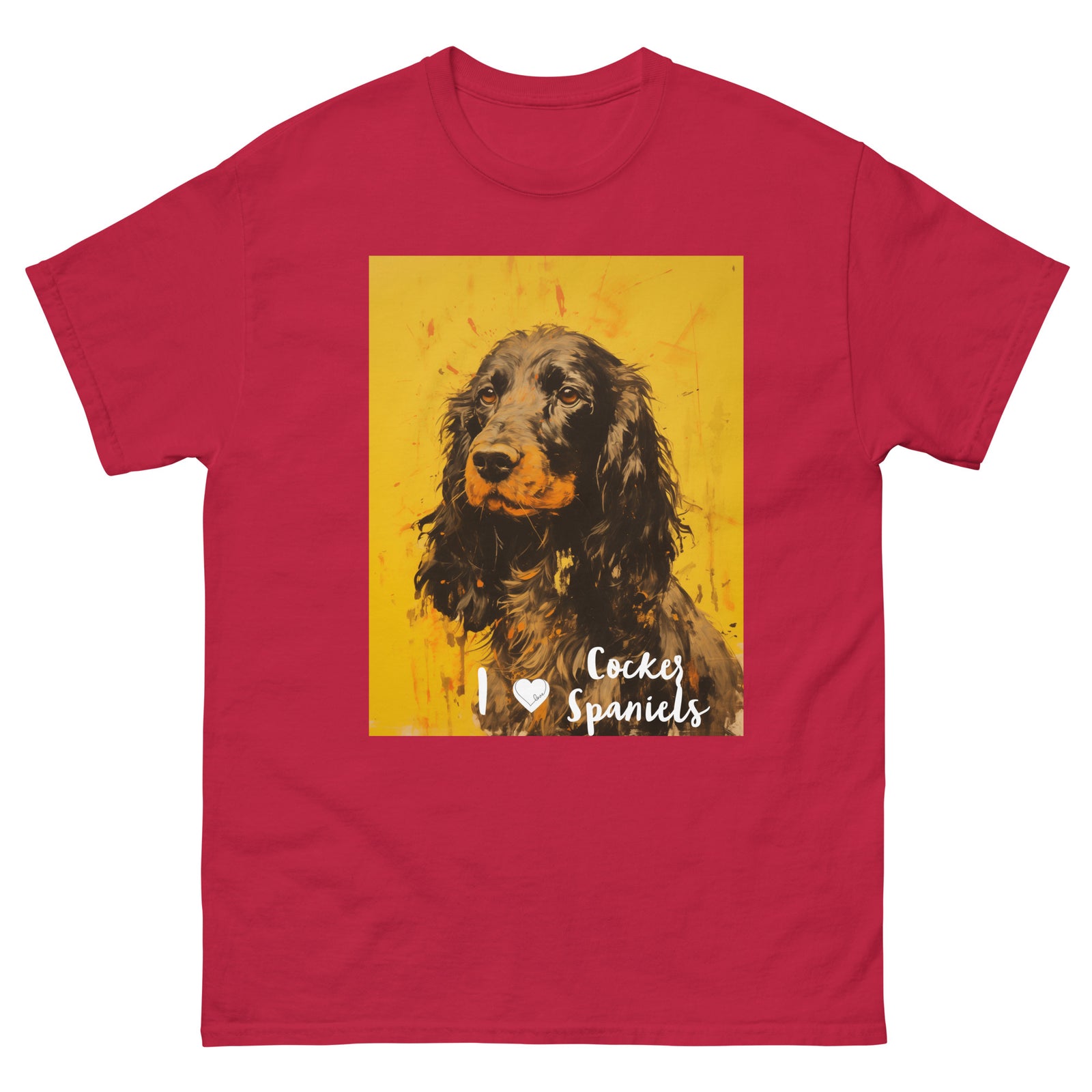 Men's classic tee - I ❤ DOGS - English Springer Spaniel